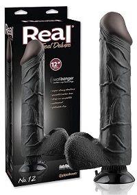 Dildo Real Feel Deluxe 12 Black